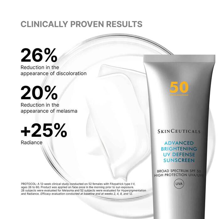 واقي الشمس أدفانسد برايتنينج UV ديفنس بمعامل الحماية SPF 50